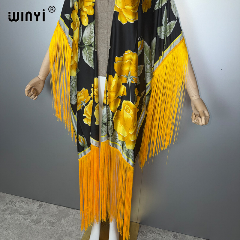 WINYI Africa Kimono Cover-up M - Cover Up Kaftan ulasan dan harga
