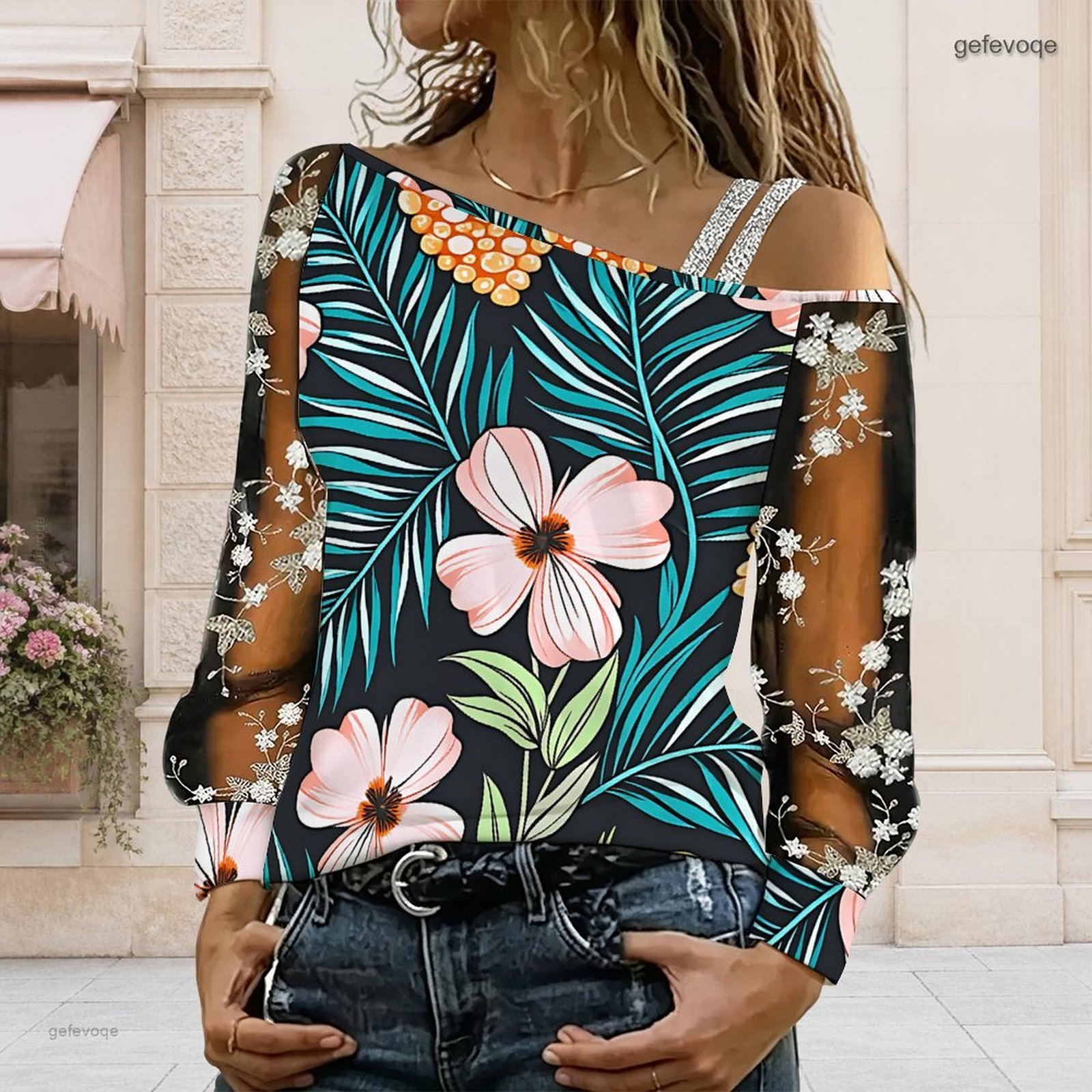 Blus Wanita Off Shoulder Asime - Blouse Off Shoulder ulasan dan harga