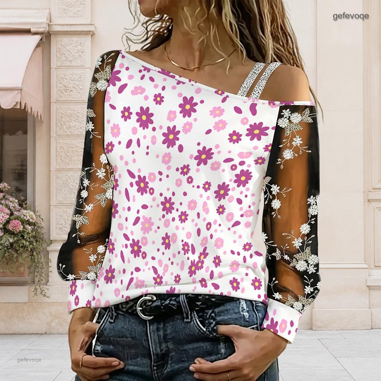 Blus Wanita Off Shoulder Asime - Blouse Off Shoulder ulasan dan harga