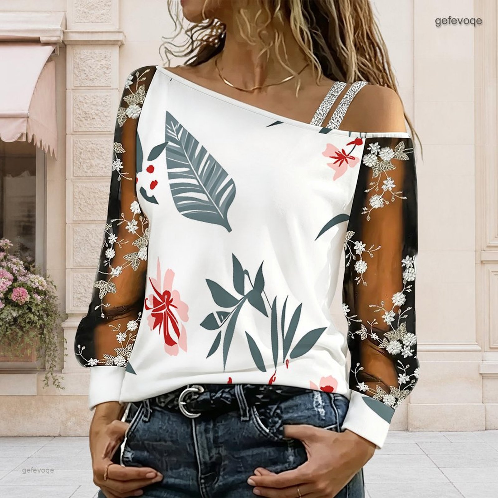 Blus Wanita Off Shoulder Asime - Blouse Off Shoulder ulasan dan harga