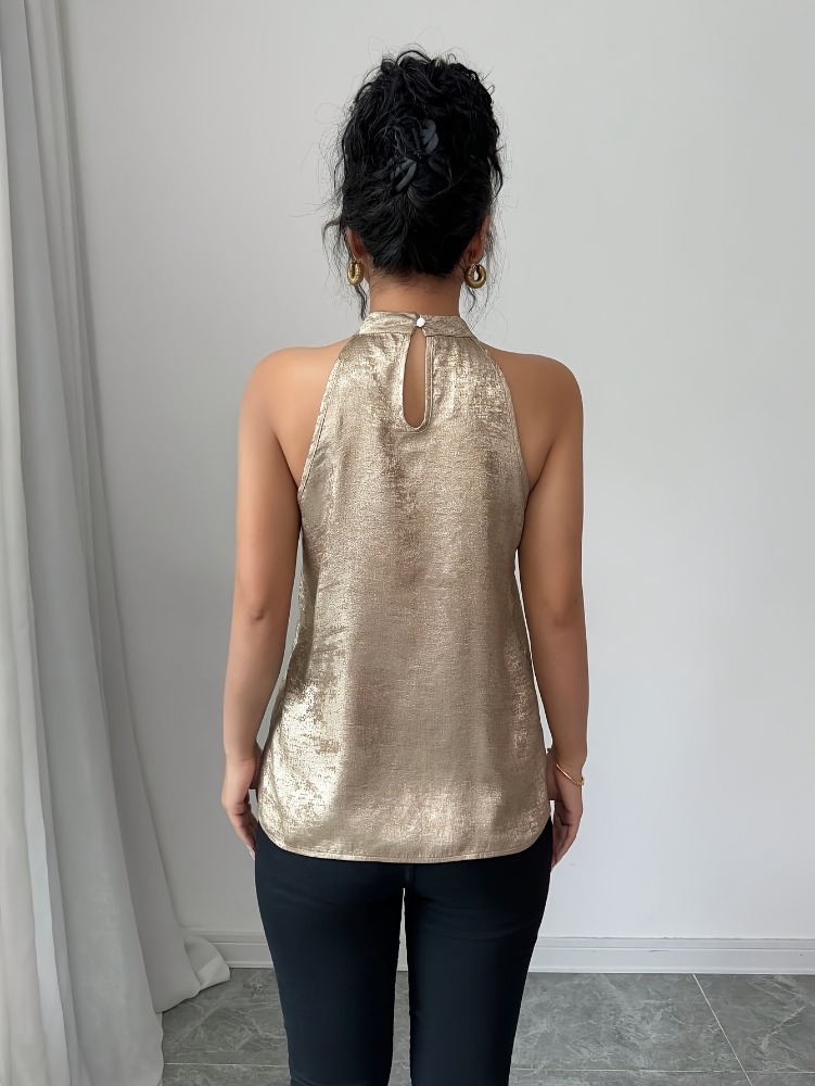 Blus Tanpa Lengan Berongga den - Blouse Off Shoulder ulasan dan harga