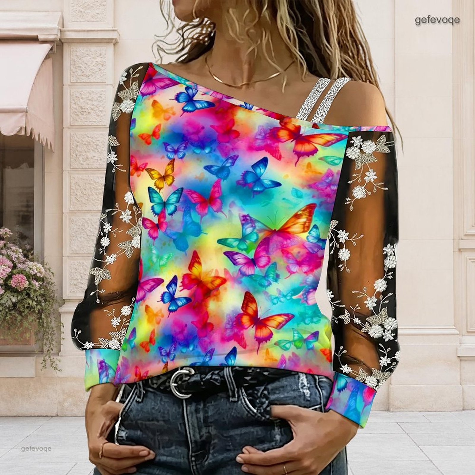 Blus Wanita Off Shoulder Asime - Blouse Off Shoulder ulasan dan harga