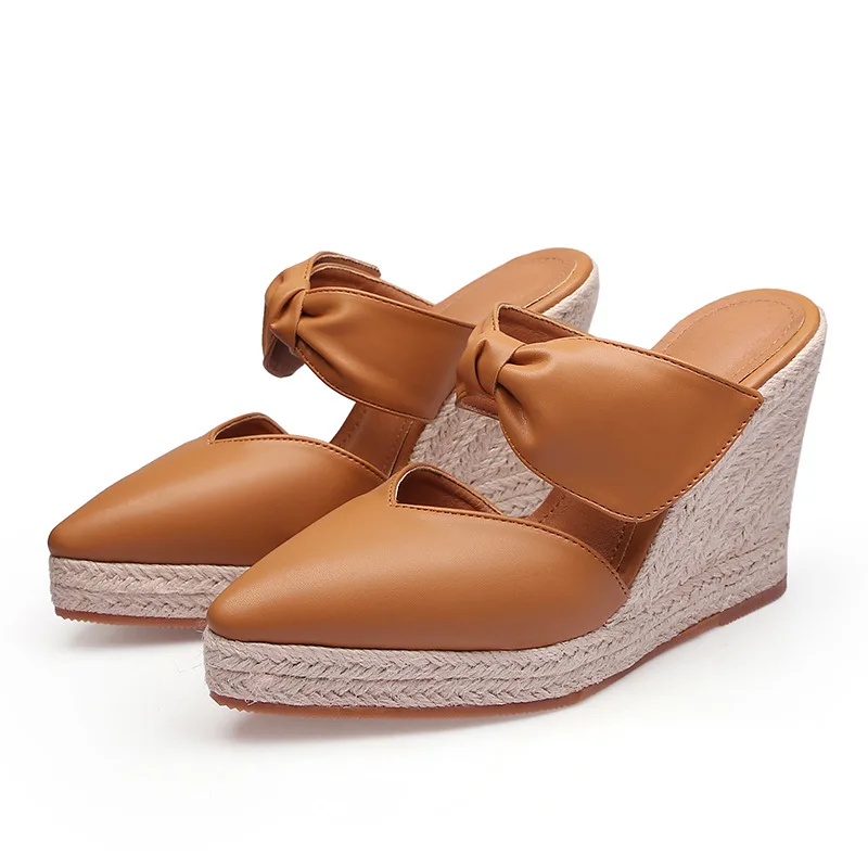 Sandal Wanita Hak Tinggi Espad - Wedge Espadrille Women ulasan dan harga