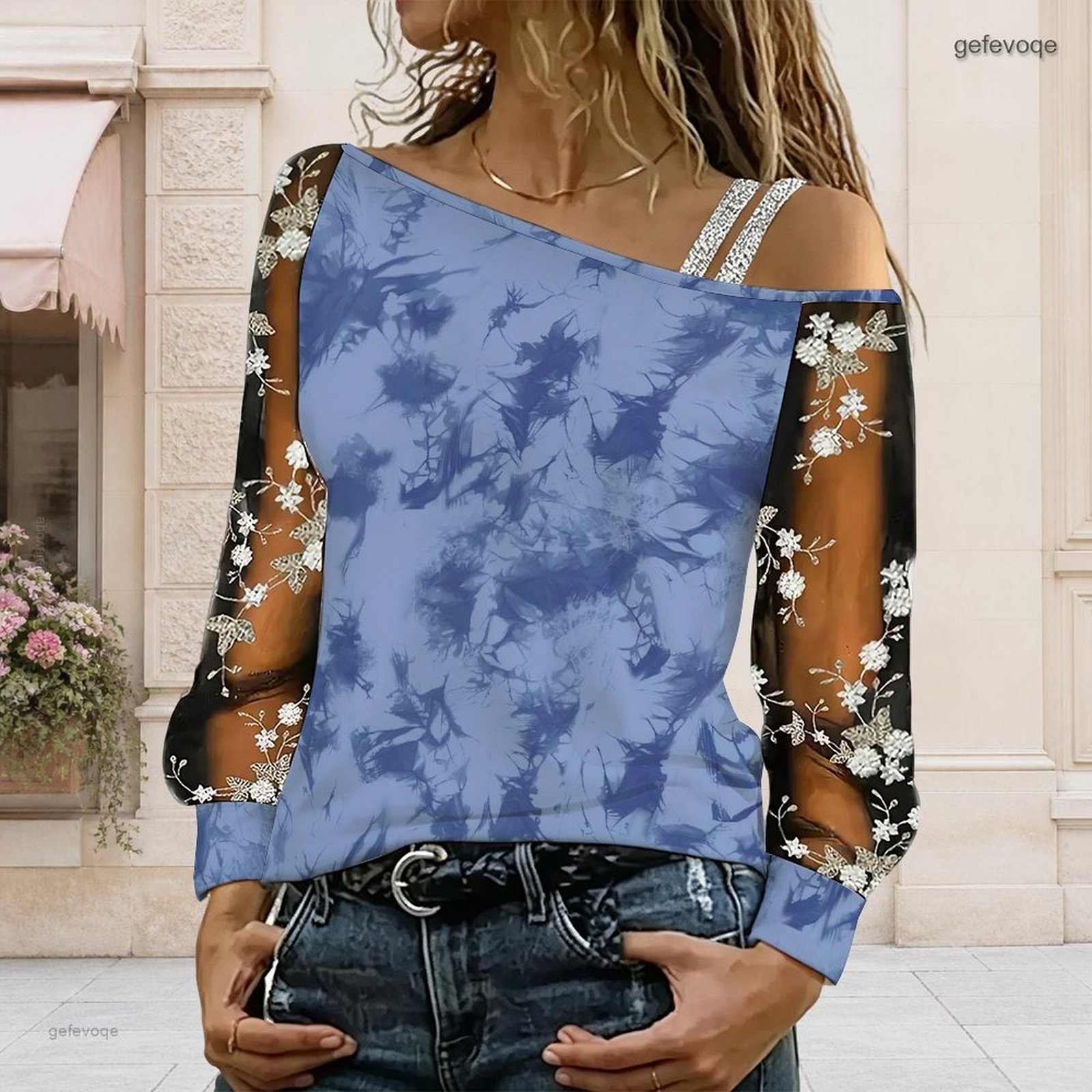 Blus Wanita Off Shoulder Asime - Blouse Off Shoulder ulasan dan harga
